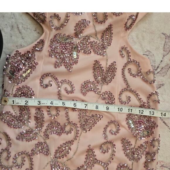 Lush by Jasz Couture Pink Embellished Long Pink Formal Gown - Picture 8 of 12
